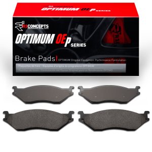 Ford E-550 Econoline Super Duty Brake Pads - Front/Rear - R1 Concepts - Optimum OE - 2002